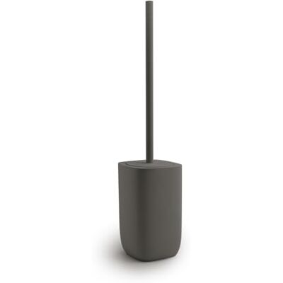 Gedy Baku Scopino Bagno WC Colore Gun Metal, Tazza in Resina, Manico in Metallo, Scopino WC con Ciuffo in Setole Nere di Nylon, Scopino Bagno L 9,5 x P 9,5 x H 41,6 cm, Portascopino Gedy Baku Scopino Bagno WC Colore Gun Metal, Tazza in Resina, Manico in Metallo, Scopino WC con Ciuffo in Setole Nere di Nylon, Scopino Bagno L 9,5 x P 9,5 x H 41,6 cm, Portascopino