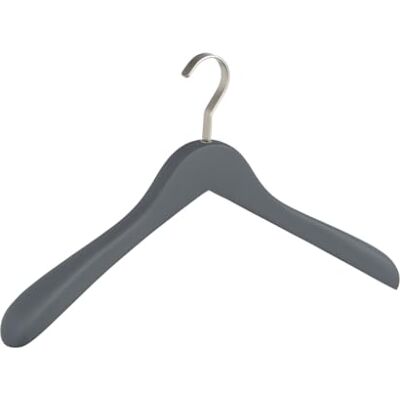 Wenko Gruccia New York, in legno, 44, 5 x 25 x 4, 6 cm, colore: Grigio Wenko Gruccia New York, in legno, 44, 5 x 25 x 4, 6 cm, colore: Grigio