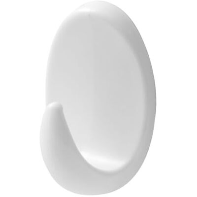 Amig Confezione da 24 Ganci Adesivi Multiuso Facili da usare, Senza Forature Non Danneggiano la Parete Per Superfici Lisce Plastica Resistente Bianco 24 x 35 MM Amig Confezione da 24 Ganci Adesivi Multiuso Facili da usare, Senza Forature Non Danneggiano la Parete Per Superfici Lisce Plastica Resistente Bianco 24 x 35 MM