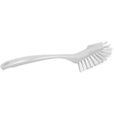 Maya 10463 – spazzola per pulire LE stoviglie in fibra semidura, con raschietto, 255 x 28 mm, colore: Bianco Maya 10463 – spazzola per pulire LE stoviglie in fibra semidura, con raschietto, 255 x 28 mm, colore: Bianco