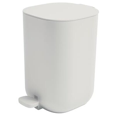 Spirella Pattumiera Akato 3L Bianca 16,4 x 21,5 x 23,4 cm Coperchio a Pedale Perfetta per Cucina e Bagno Design Compatto e Pratico Spirella Pattumiera Akato 3L Bianca 16,4 x 21,5 x 23,4 cm Coperchio a Pedale Perfetta per Cucina e Bagno Design Compatto e Pratico