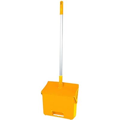Maya 80200 – Paletta ribaltabile, con Manico, Alluminio, 330 x 310 x 125 mm, Giallo Maya 80200 – Paletta ribaltabile, con Manico, Alluminio, 330 x 310 x 125 mm, Giallo