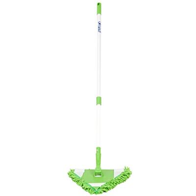 Pamex Mop Corner con manico flessibile estensibile colori (verde) Pamex Mop Corner con manico flessibile estensibile colori (verde)
