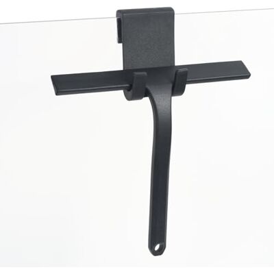 OTraki Tergivetro Doccia,22.8cm Tira Acqua in Silicone Nero,Detergente per Vetri per Doccia Con Gancio Tiraacqua In Silicone Per Portatile, Raschietto per Schermo,Lavavetri Doccia per Auto e Uffici OTraki Tergivetro Doccia,22.8cm Tira Acqua in Silicone Nero,Detergente per Vetri per Doccia Con Gancio Tiraacqua In Silicone Per Portatile, Raschietto per Schermo,Lavavetri Doccia per Auto e Uffici