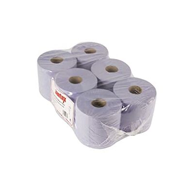 JANTEX GD833 Rotolo di alimentazione centrale, confezione da 6, colore: Blu JANTEX GD833 Rotolo di alimentazione centrale, confezione da 6, colore: Blu