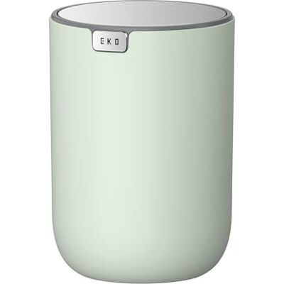 EKO Fandy 0,4 Gal/1,5 L Mini Cestino da Tavolo con Coperchio Altalena, Cestino da Scrivania per Bagno Lavoro, Caffè o Ufficio, Piccola Pattumiera (Sage) EKO Fandy 0,4 Gal/1,5 L Mini Cestino da Tavolo con Coperchio Altalena, Cestino da Scrivania per Bagno Lavoro, Caffè o Ufficio, Piccola Pattumiera (Sage)
