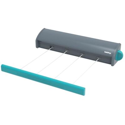 Beldray Stendibiancheria Estensibile da 16 Metri – Per Uso Interno & Esterno, Fissaggio a Parete, 16 m di Spazio per l’Asciugatura, Sistema Push & Lock, Si Ritira per una Facile Conservazione Beldray Stendibiancheria Estensibile da 16 Metri – Per Uso Interno & Esterno, Fissaggio a Parete, 16 m di Spazio per l’Asciugatura, Sistema Push & Lock, Si Ritira per una Facile Conservazione