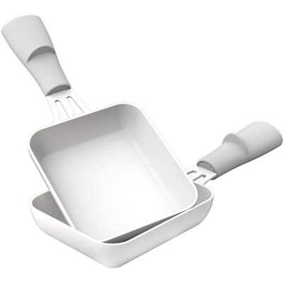 LAGRANGE Set di 2 padelle rettangolari in ceramica LAGRANGE Set di 2 padelle rettangolari in ceramica