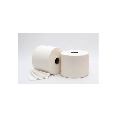 MSU Rotolo di carta asciugamani industriale, tinta unita, confezione da 2 pezzi MSU Rotolo di carta asciugamani industriale, tinta unita, confezione da 2 pezzi