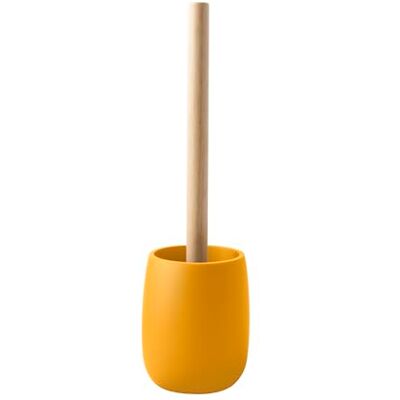 Spirella Scopino per WC Sven in poliresina 10 x 35 cm, garantisce Una Pulizia Efficace, Design Moderno e Finitura Elegante, Facile da Pulire, Robusto e affidabile, Zafferano Spirella Scopino per WC Sven in poliresina 10 x 35 cm, garantisce Una Pulizia Efficace, Design Moderno e Finitura Elegante, Facile da Pulire, Robusto e affidabile, Zafferano