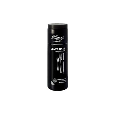Hagerty Personal Use Bagno detergente antiossidante per argento 580ml I Pulizia efficace su posate in argento o metallo argentato per una nuova lucentezza I Cesto per immersione Hagerty Personal Use Bagno detergente antiossidante per argento 580ml I Pulizia efficace su posate in argento o metallo argentato per una nuova lucentezza I Cesto per immersione
