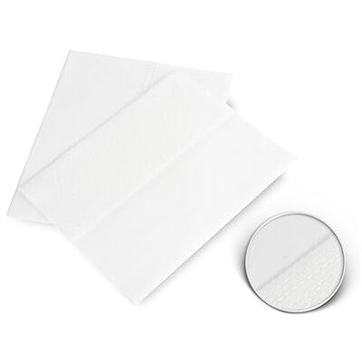 Funny Semy Top Salviette in viscosa, 40 x 30 cm, 4 confezioni da 50 pezzi, colore: bianco Funny Semy Top Salviette in viscosa, 40 x 30 cm, 4 confezioni da 50 pezzi, colore: bianco