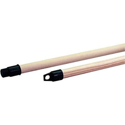 Nespoli 130 cm manico per scopa in legno 130 cm a vite, colore specifico Nespoli 130 cm manico per scopa in legno 130 cm a vite, colore specifico
