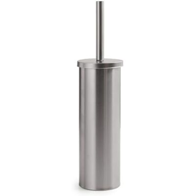 Gedy Taipei Scopino Bagno WC in Acciaio Inox, Scopino WC Colore Spazzolato, Scopino Bagno da Appoggio Base Rotonda con Ciuffo in Setole Nere in Nylon, Tazza Interna Estraibile per una Pulizia Veloce Gedy Taipei Scopino Bagno WC in Acciaio Inox, Scopino WC Colore Spazzolato, Scopino Bagno da Appoggio Base Rotonda con Ciuffo in Setole Nere in Nylon, Tazza Interna Estraibile per una Pulizia Veloce