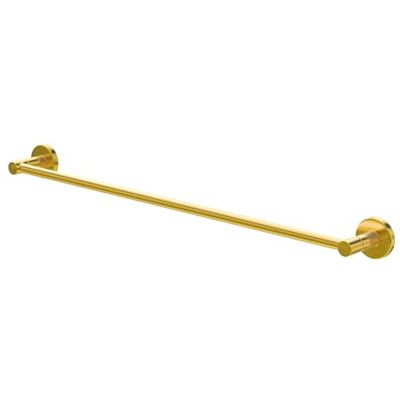 Amig Portasciugamani da bagno Mod. -2 Supporto da parete Con viti incluse 655 x 46 x 62 mm Acciaio inossidabile e Zamak Oro opaco Amig Portasciugamani da bagno Mod. -2 Supporto da parete Con viti incluse 655 x 46 x 62 mm Acciaio inossidabile e Zamak Oro opaco