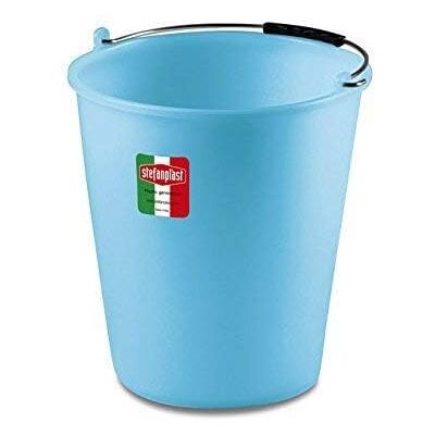 Stefanplast - Secchio casalingo 9L - Azzurro - Secchio Stefanplast - Secchio casalingo 9L - Azzurro - Secchio