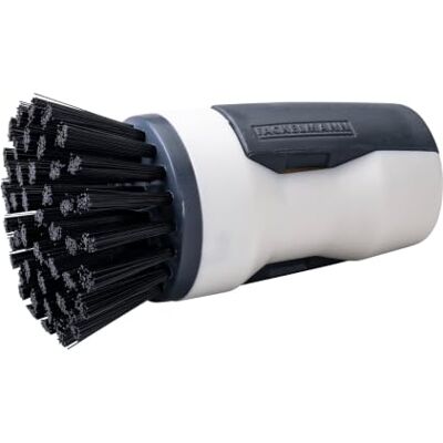 Fackelmann Spazzola multiuso 3 in 1 – Spazzola rotonda per piatti con bracci pieghevoli, piccola spazzola e raschietto, spazzola compatta per la pulizia della cucina, lavello e stoviglie Fackelmann Spazzola multiuso 3 in 1 – Spazzola rotonda per piatti con bracci pieghevoli, piccola spazzola e raschietto, spazzola compatta per la pulizia della cucina, lavello e stoviglie