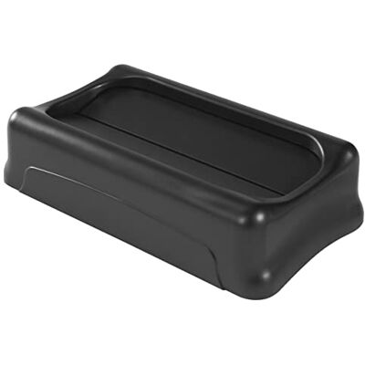Rubbermaid Commercial Products Rubbermaid Coperchio Basculante, Nero Rubbermaid Commercial Products Rubbermaid Coperchio Basculante, Nero