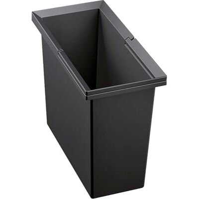 Blanco Select Pattumiera da 16 litri, adatto per pattumiera da incasso, in plastica, colore: antracite Blanco Select Pattumiera da 16 litri, adatto per pattumiera da incasso, in plastica, colore: antracite
