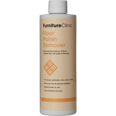 Furniture Clinic Detergente per pavimenti – rimuove l'accumulo di lucidanti per pavimenti su tutti i pavimenti in legno, laminato, vinile, pietra e piastrelle – Formula concentrata – 500 ml diluisce Furniture Clinic Detergente per pavimenti – rimuove l'accumulo di lucidanti per pavimenti su tutti i pavimenti in legno, laminato, vinile, pietra e piastrelle – Formula concentrata – 500 ml diluisce