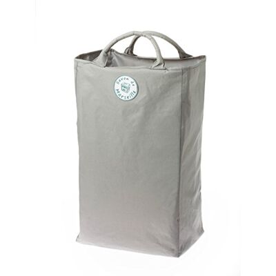 Spirella SDM Sacco per Biancheria, Colore: Grigio/Blu Spirella SDM Sacco per Biancheria, Colore: Grigio/Blu