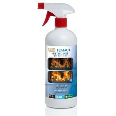 GEAL FUMAUT. Detergente per nerofumo specifico per vetri di stufe e camini ecc. GEAL FUMAUT. Detergente per nerofumo specifico per vetri di stufe e camini ecc.