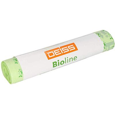 Deiss Sacchi per rifiuti BIOLINE 50+45 x 125 cm - Sacchetti per spazzatura Deiss Sacchi per rifiuti BIOLINE 50+45 x 125 cm - Sacchetti per spazzatura