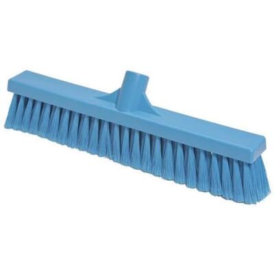 Vikan Coarse/fine sweep Floor Broom Head, POLYPROPYLENE Block, 3178, Blue, 1 Vikan Coarse/fine sweep Floor Broom Head, POLYPROPYLENE Block, 3178, Blue, 1