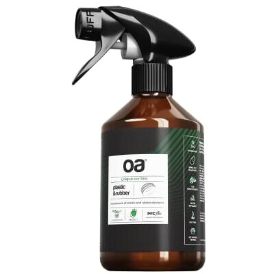 FABB OA Detergente per Gomme e Plastica CAR PLASTIC & RUBBER (250 ml) I Rinnova Plastiche Auto I Nero Gomme Auto I Rigenerante Plastiche Auto I Impregnante per Elementi in Gomma e Plastica I PFC-free FABB OA Detergente per Gomme e Plastica CAR PLASTIC & RUBBER (250 ml) I Rinnova Plastiche Auto I Nero Gomme Auto I Rigenerante Plastiche Auto I Impregnante per Elementi in Gomma e Plastica I PFC-free