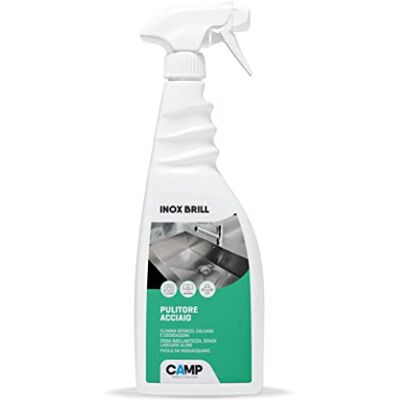 Camp - Inox Brill - 750 ml - Polish - Detergente acciaio inox lucidante Camp - Inox Brill - 750 ml - Polish - Detergente acciaio inox lucidante