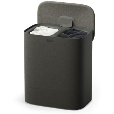 Joseph Joseph Tota 2 Twin Cesto Portabiancheria 90L a 2 Scomparti Grigio Joseph Joseph Tota 2 Twin Cesto Portabiancheria 90L a 2 Scomparti Grigio