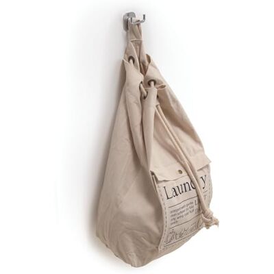 Gedy G-Baggy Sacca portabiancheria a Zainetto, Misure e Peso: 60X34X15 CM & 0,48 kg, Porta Biancheria in Tessuto, Finitura Champagne/Panna, Design R&S , 2 Anni di Garanzia Gedy G-Baggy Sacca portabiancheria a Zainetto, Misure e Peso: 60X34X15 CM & 0,48 kg, Porta Biancheria in Tessuto, Finitura Champagne/Panna, Design R&S , 2 Anni di Garanzia