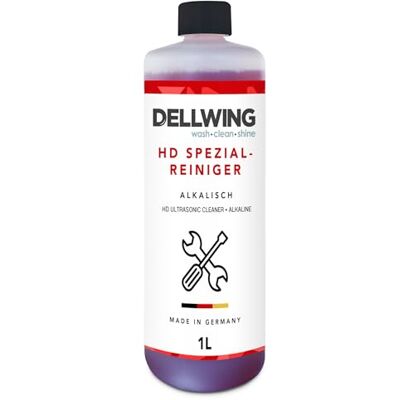 DELLWING HD Detergente speciale 1 l, concentrato alcalino per parti automobilistiche, carburatori e iniettori, Made in Germany DELLWING HD Detergente speciale 1 l, concentrato alcalino per parti automobilistiche, carburatori e iniettori, Made in Germany