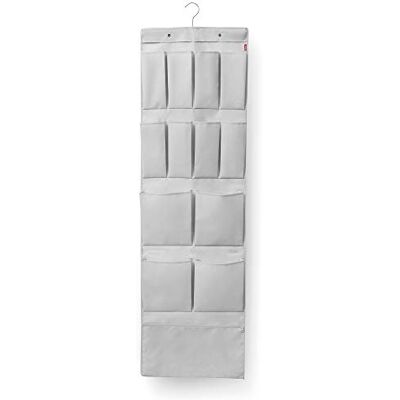 Rayen Attaccapanni per Porta Multiuso Organizzatore con Gancio per Porta Ideale per Scarpe, borsette o fazzoletti 45 x 120-150 cm Grigio Chiaro Rayen Attaccapanni per Porta Multiuso Organizzatore con Gancio per Porta Ideale per Scarpe, borsette o fazzoletti 45 x 120-150 cm Grigio Chiaro