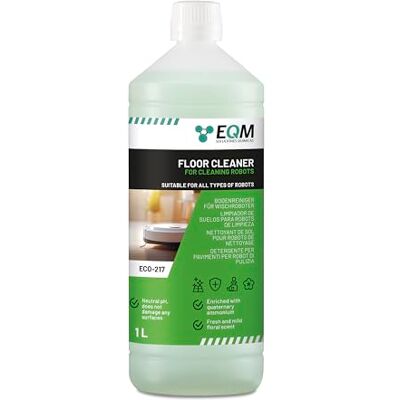 EQM SOLUCIONES QUIMICAS EQM Detergente per Robot Lavapavimenti 1L Valido per Qualsiasi Superficie grazie al Suo pH Neutro Aroma Floreale Packaging May Vary EQM SOLUCIONES QUIMICAS EQM Detergente per Robot Lavapavimenti 1L Valido per Qualsiasi Superficie grazie al Suo pH Neutro Aroma Floreale Packaging May Vary