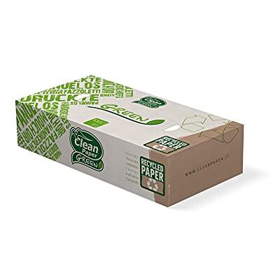 Clean Paper Veline Green 100pz 3v (21 astucci da 100 fogli) Clean Paper Veline Green 100pz 3v (21 astucci da 100 fogli)