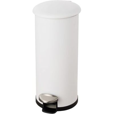 Helit Cestino per rifiuti „the zinc“ bianco 30 L Helit Cestino per rifiuti „the zinc“ bianco 30 L