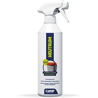 CAMP Neutrum Bio Elimina Odori Ambiente, Oggetti e Tessuti ad Azione Immediata, Neutralizza Odori e Non Lascia Residui Ideale Contro Macchie di Natura Organica, Formula Bio, Made in Italy, 500 ml CAMP Neutrum Bio Elimina Odori Ambiente, Oggetti e Tessuti ad Azione Immediata, Neutralizza Odori e Non Lascia Residui Ideale Contro Macchie di Natura Organica, Formula Bio, Made in Italy, 500 ml