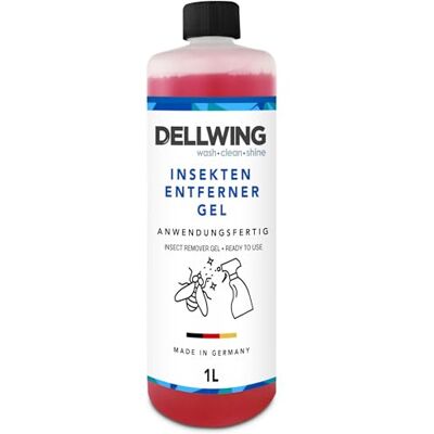 DELLWING Detergente per Insetti AktivGel 1 l, rimuovi Insetti Pronto all’Uso per Auto, per Vernice, Vetro e plastica, Ideale per Il pretrattamento Prima del Lavaggio, Made in Germany DELLWING Detergente per Insetti AktivGel 1 l, rimuovi Insetti Pronto all’Uso per Auto, per Vernice, Vetro e plastica, Ideale per Il pretrattamento Prima del Lavaggio, Made in Germany