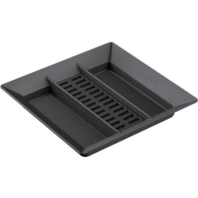 Blanco Coperchio attivo biologico per secchio da 6 litri plastica nera La combinazione di filtro al carbone attivo e disco in acciaio inox può ridurre la fuoriuscita di odori sgradevoli dal Blanco Coperchio attivo biologico per secchio da 6 litri plastica nera La combinazione di filtro al carbone attivo e disco in acciaio inox può ridurre la fuoriuscita di odori sgradevoli dal