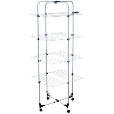 MSV - Stendibiancheria Torre 40M Acciaio - Vestiti, Tappeti, Coperte MSV - Stendibiancheria Torre 40M Acciaio - Vestiti, Tappeti, Coperte