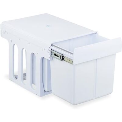 Relaxdays Secchio della Cucina Bianca - 15L, 8L, 8L - Risparmio di spazio, Secchi rimovibili Relaxdays Secchio della Cucina Bianca - 15L, 8L, 8L - Risparmio di spazio, Secchi rimovibili