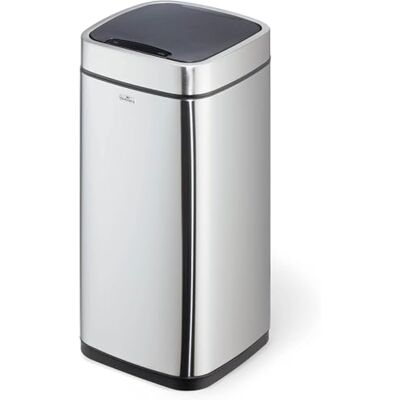 Durable Cestini con Sensore No Touch, con Contenitore Interno, 21 Litri, Argento Durable Cestini con Sensore No Touch, con Contenitore Interno, 21 Litri, Argento