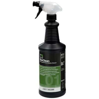 ERRECOM SunClean, Pulitore Alcalino per Pannelli Impianto Fotovoltaico, Pronto all’Uso, 1 L con Trigger ERRECOM SunClean, Pulitore Alcalino per Pannelli Impianto Fotovoltaico, Pronto all’Uso, 1 L con Trigger