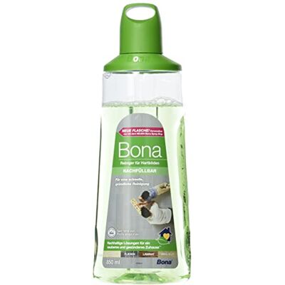 Bona Detergente per pavimenti, piastrelle in pietra e laminato, bottiglia detergente per laminato, 850 ml, cartuccia per spray di alta qualità, per pavimenti in pietra, piastrelle Bona Detergente per pavimenti, piastrelle in pietra e laminato, bottiglia detergente per laminato, 850 ml, cartuccia per spray di alta qualità, per pavimenti in pietra, piastrelle