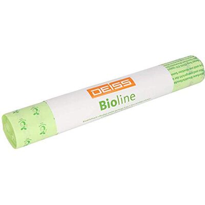 Deiss Bioline Sacchetti biodegradabili compostabili, 240 l, 5 pezzi Deiss Bioline Sacchetti biodegradabili compostabili, 240 l, 5 pezzi