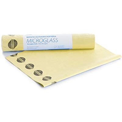 Maya Rotolo di tessuto in microvetro 6 panni in rotolo con pretaglio Ideale per pulire vetri, piatti, bicchieri Non lascia tracce Può essere utilizzato asciutto o bagnato Colore giallo Maya Rotolo di tessuto in microvetro 6 panni in rotolo con pretaglio Ideale per pulire vetri, piatti, bicchieri Non lascia tracce Può essere utilizzato asciutto o bagnato Colore giallo