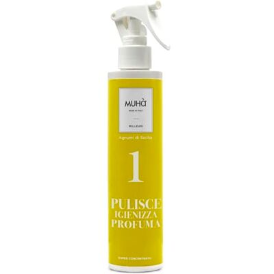 MUHA - Muhà bucato milleusi - 200 ml - Agrumi di Sicilia - Profumo per bucato MUHA - Muhà bucato milleusi - 200 ml - Agrumi di Sicilia - Profumo per bucato