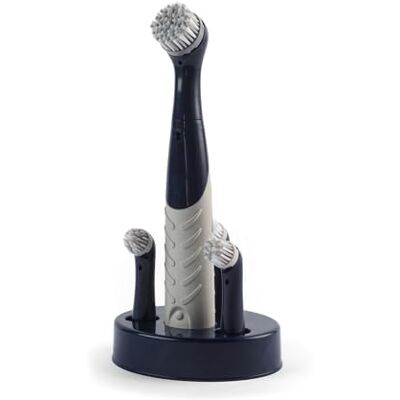 Beldray Spazzola Turbo Profonda per Pulizia Pulitore Elettrico per Bagno con 4 Spazzole Oscillanti, Impugnatura Antiscivolo, Supporto per Spazzola Incluso per una Pulizia Precisa Beldray Spazzola Turbo Profonda per Pulizia Pulitore Elettrico per Bagno con 4 Spazzole Oscillanti, Impugnatura Antiscivolo, Supporto per Spazzola Incluso per una Pulizia Precisa