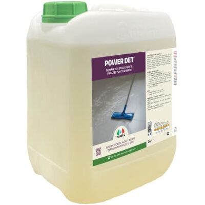 Marbec Power Det® 5LT Detergente disincrostante per gres porcellanato, elimina macchie, aloni e residui post posa Marbec Power Det® 5LT Detergente disincrostante per gres porcellanato, elimina macchie, aloni e residui post posa